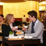 Tee Lounge Meßmer Momentum mit Mitarbeitern