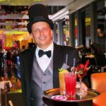 Roman Uhlir serving cocktails
