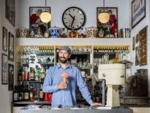 zmrzlinový showroom a muzeum