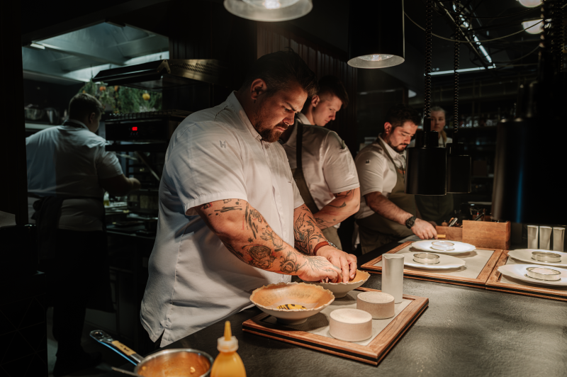 Šéfkuchař Jan Horák z gastronomického konceptu Reason